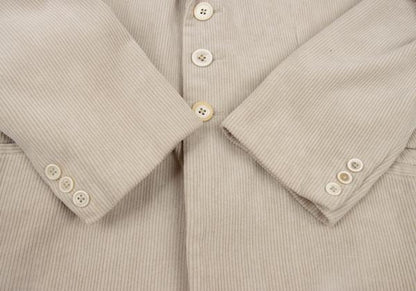 Yohji Yamamoto POUR HOMME Corduroy 3B Jacket Beige Size M