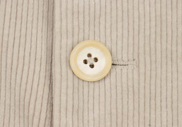 Yohji Yamamoto POUR HOMME Corduroy 3B Jacket Beige Size M