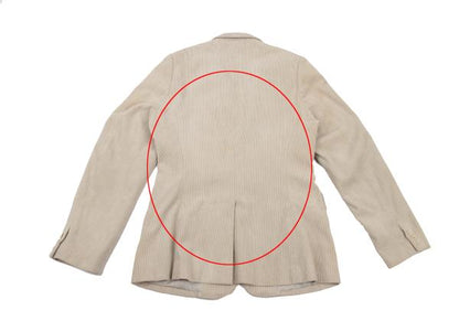 Yohji Yamamoto POUR HOMME Corduroy 3B Jacket Beige Size M
