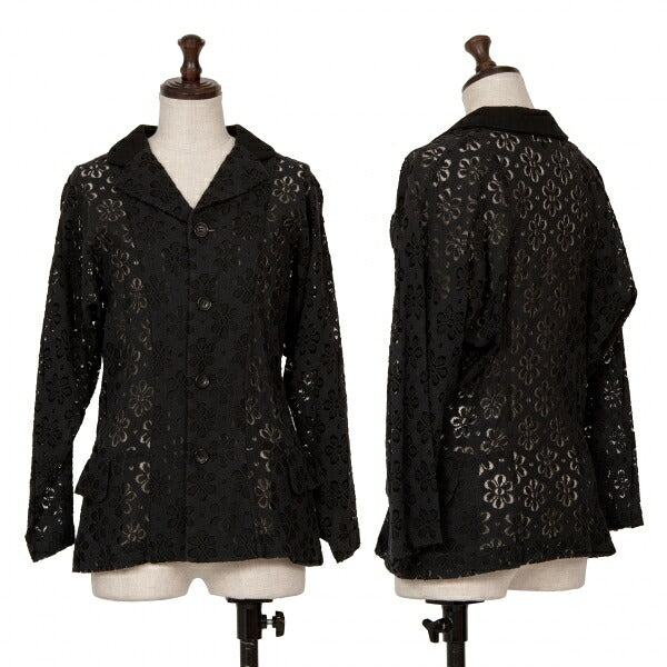 COMME des GARCONS 09SS Deformed Dolman Jacket Black Size M