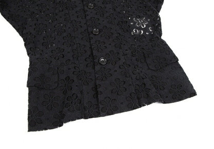 COMME des GARCONS 09SS Deformed Dolman Jacket Black Size M