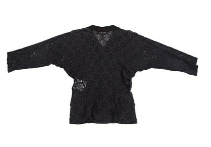 COMME des GARCONS 09SS Deformed Dolman Jacket Black Size M