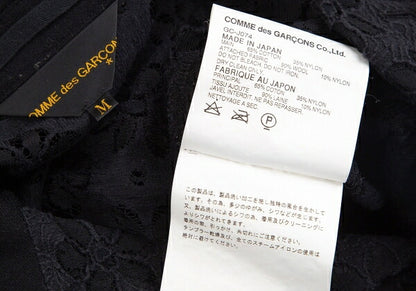 COMME des GARCONS 09SS Deformed Dolman Jacket Black Size M