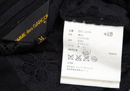 COMME des GARCONS 09SS Deformed Dolman Jacket Black Size M
