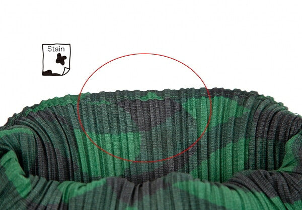 PLEATS PLEASE Pleated Weaving Check Green Black Dress Size 2