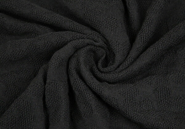 MINA PERHONEN 20SS Cotton Silk Knit Cardigan Gray Size 38