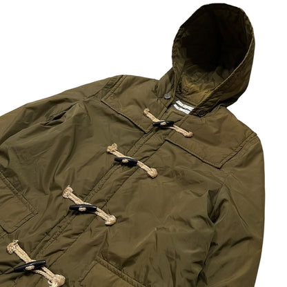 COMME des GARCONS SHIRT 00s Padded Duffle Coat Khaki Size M