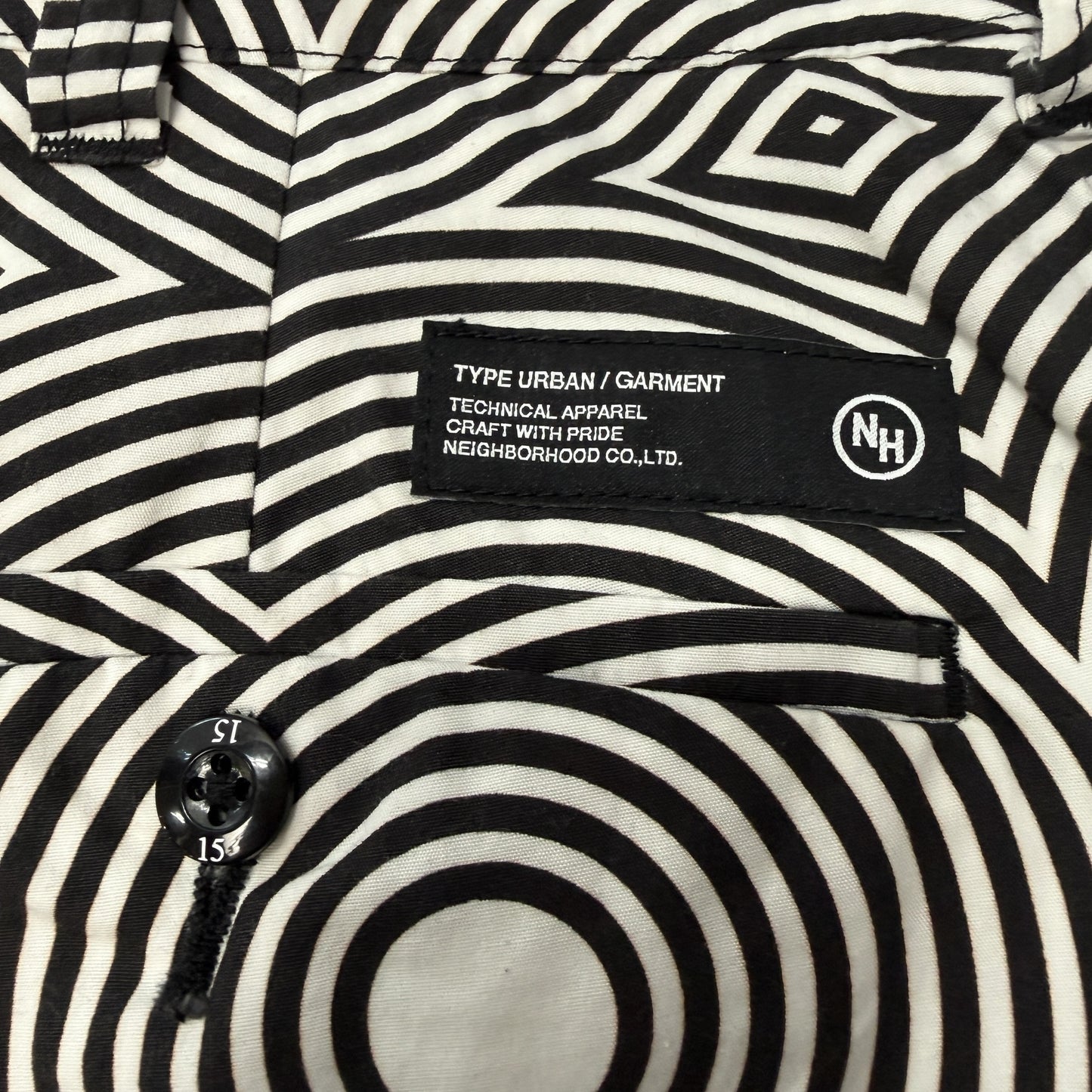 NEIGHBORHOOD x DSC Flame Pattern Gradient Shorts Size L