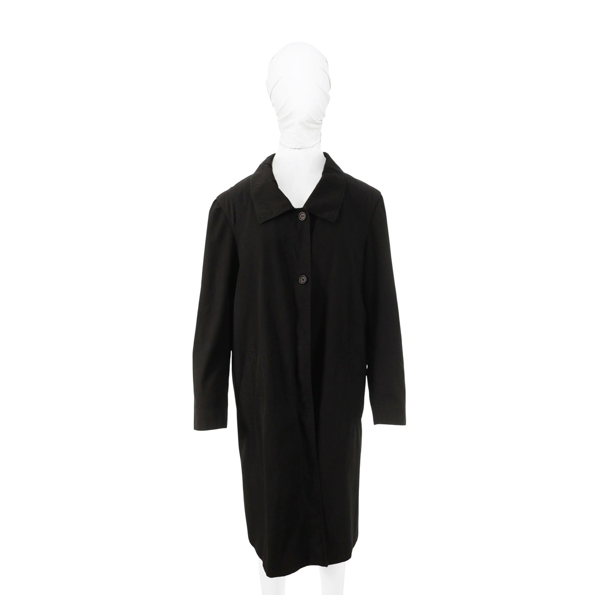 Maison Martin Margiela 04SS Cotton Coat Black Size 36