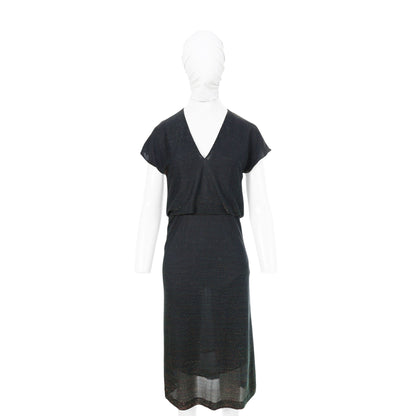 Maison Martin Margiela 2006 A/W Black Viscose Dress