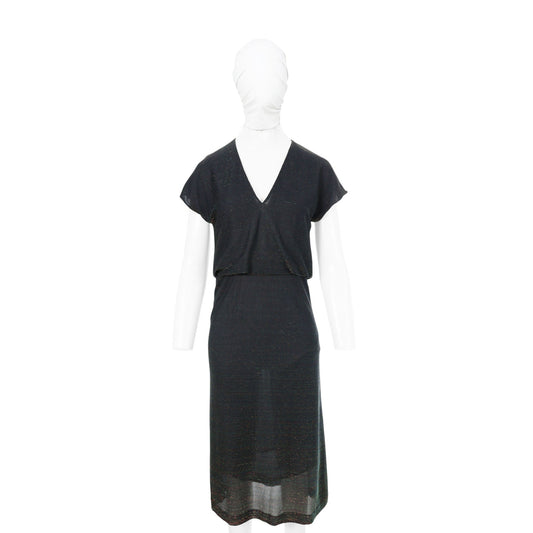 Maison Martin Margiela 2006 A/W Black Viscose Dress