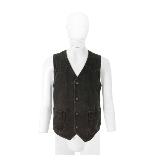 NUMBER (N)INE 2008 S/S Cotton Vest Black Size 3