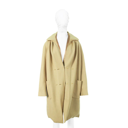 Maison Martin Margiela 2003 AW Wool Coat Beige Size 42