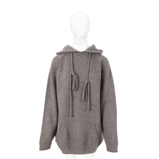 Celine CÉLINE by Phoebe Philo Wool Blend Gray Hoodie Size XS