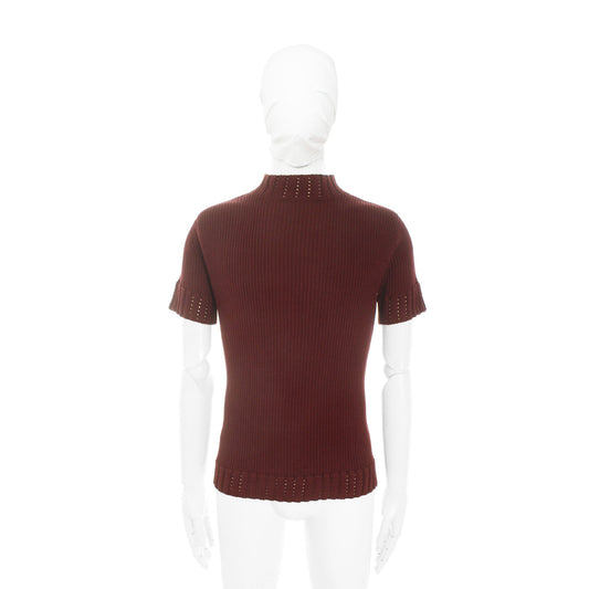 Jean Paul Gaultier Red Long Sleeve Shirt Size 48