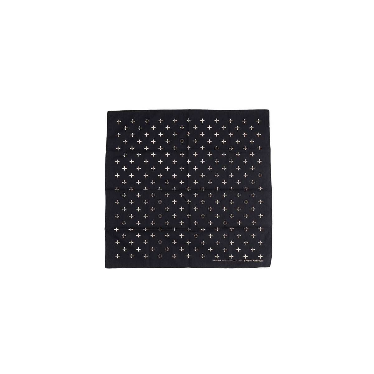 NUMBER (N)INE 2000 A/W Black White Scarf