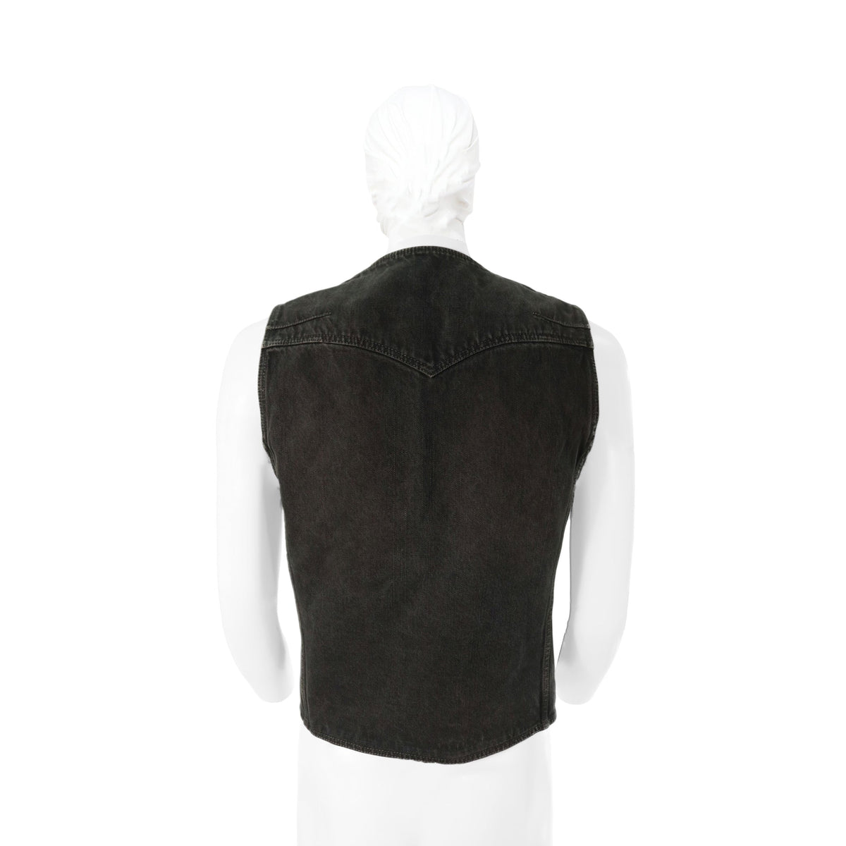 NUMBER (N)INE 2008 S/S Cotton Vest Black Size 3
