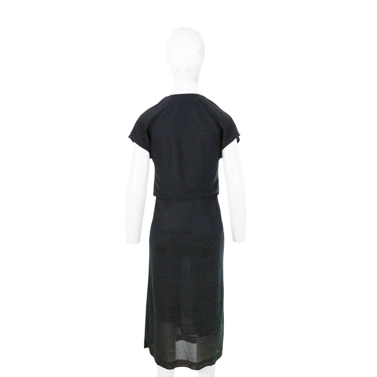 Maison Martin Margiela 2006 A/W Black Viscose Dress