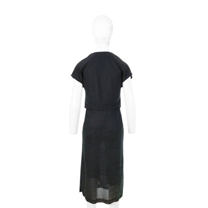 Maison Martin Margiela 2006 A/W Black Viscose Dress