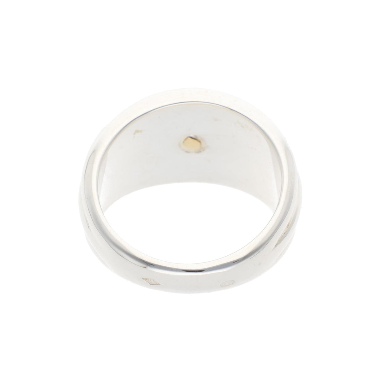 Hermes HERMÈS Silver Gold 925 750 Ring