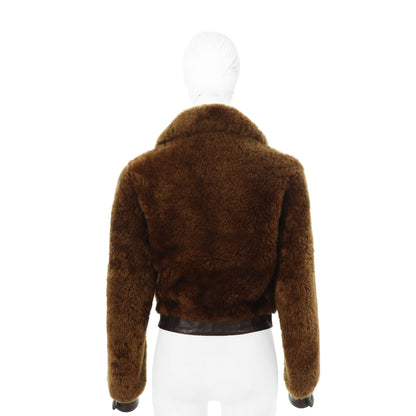 Maison Martin Margiela 2005 A/W Leather Jacket Brown Size 36