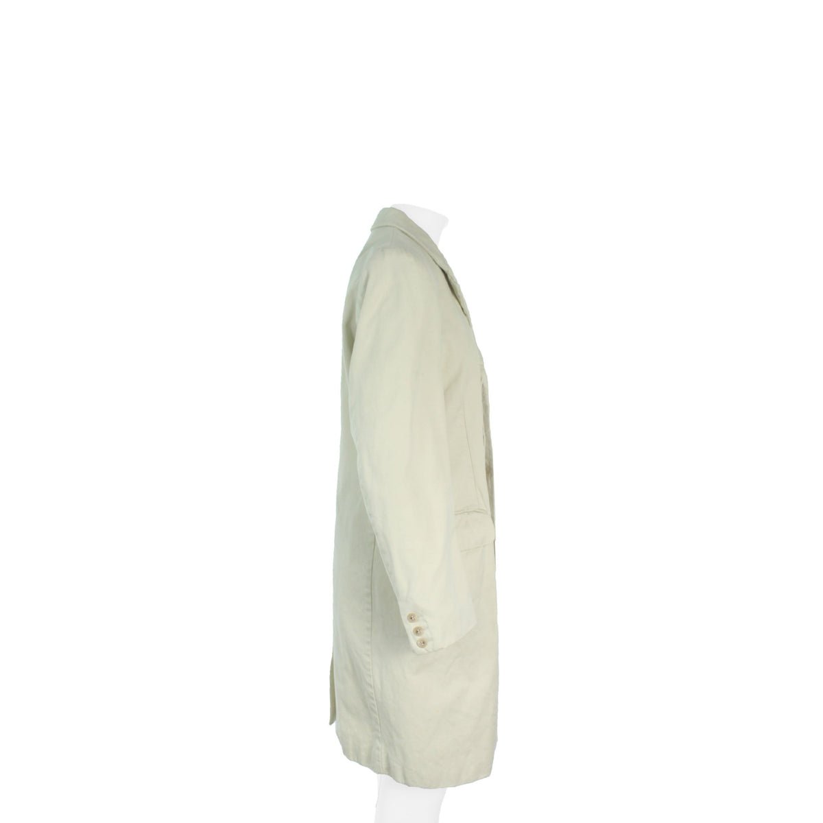 Maison Martin Margiela 1996 A/W Cotton Coat White Size 42