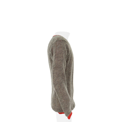 COMME des GARCONS HOMME 1998 Wool Sweater Grey/Orange