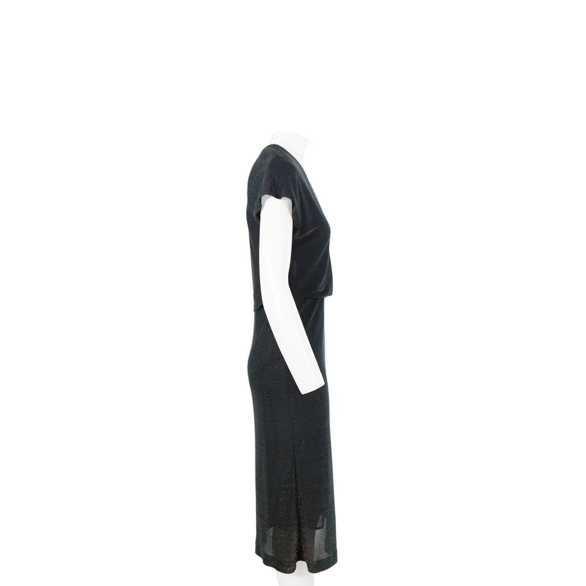 Maison Martin Margiela 2006 A/W Black Viscose Dress