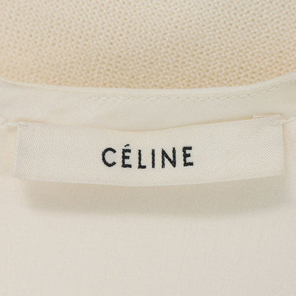 Celine CÉLINE by Phoebe Philo Silk Shirt Off White Size 34