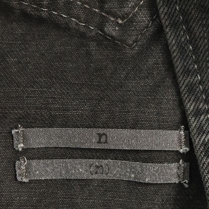 NUMBER (N)INE 2008 S/S Cotton Vest Black Size 3