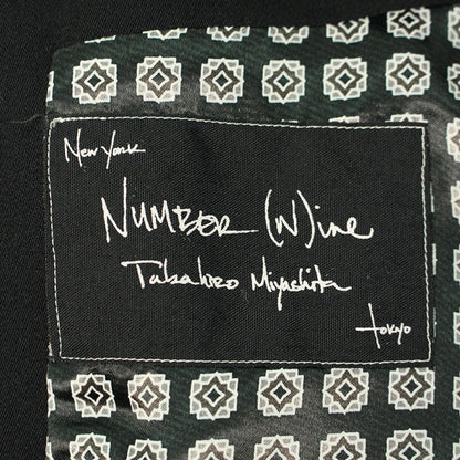 NUMBER (N)INE 2004 S/S Black Jacket Size 2