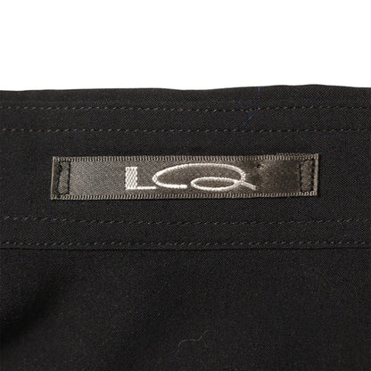 LQ Y's for men Black Rayon Long Sleeve Shirt
