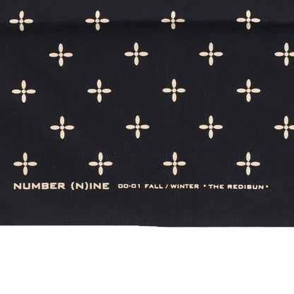 NUMBER (N)INE 2000 A/W Black White Scarf