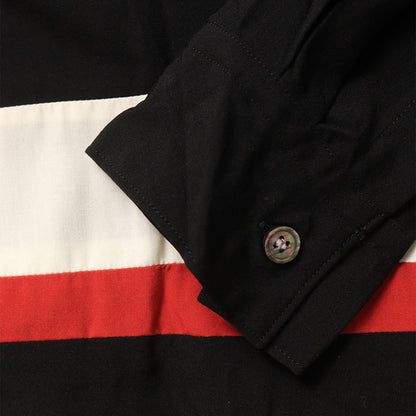 LQ Y's for men Black Rayon Long Sleeve Shirt