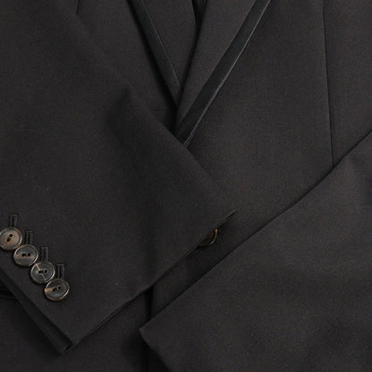 NUMBER (N)INE Wool Silk Jacket Black Size 2