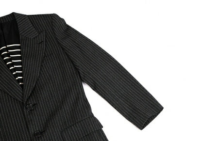 Jean Paul GAULTIER HOMME Herringbone Coat Gray Size 48