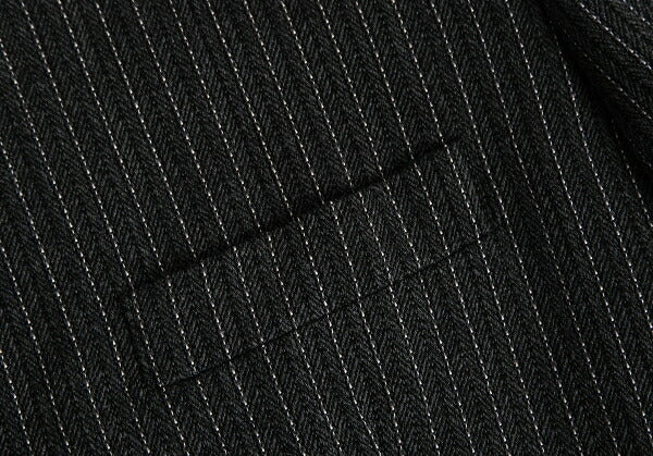 Jean Paul GAULTIER HOMME Herringbone Coat Gray Size 48