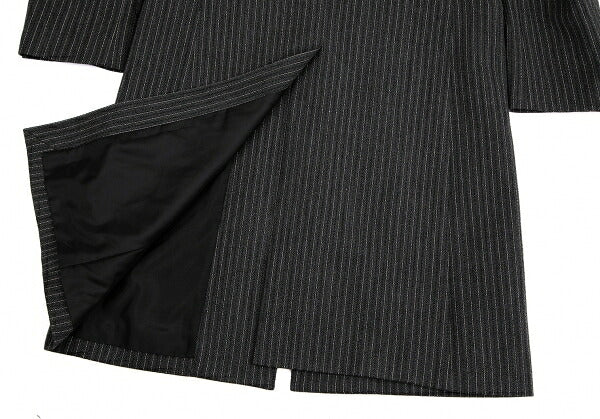 Jean Paul GAULTIER HOMME Herringbone Coat Gray Size 48