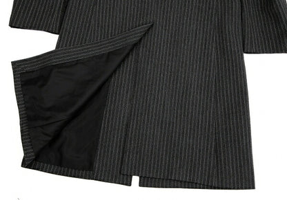 Jean Paul GAULTIER HOMME Herringbone Coat Gray Size 48