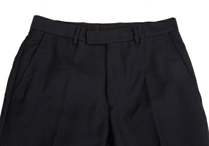 GUCCI Wool Tapered Pants Navy Size M