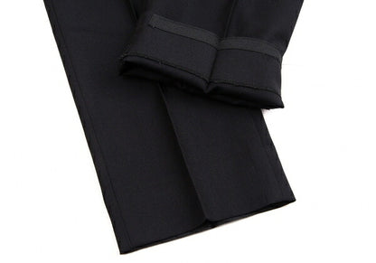 GUCCI Wool Tapered Pants Navy Size M
