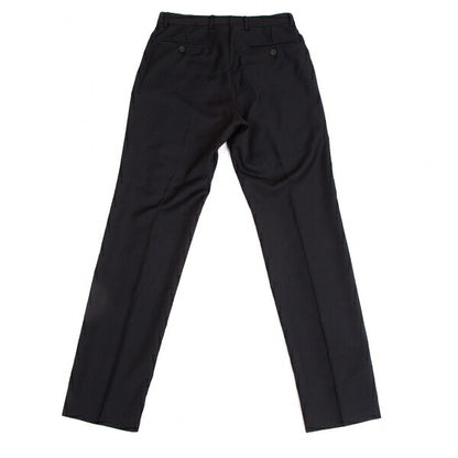 GUCCI Wool Tapered Pants Navy Size M