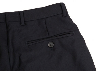 GUCCI Wool Tapered Pants Navy Size M
