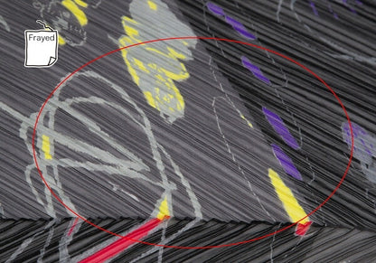PLEATS PLEASE Graphic Print Scarf Multi