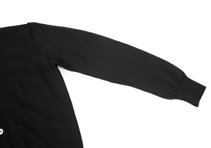COMME des GARCONS Wool Low Gauge Knit Cardigan Black Size S
