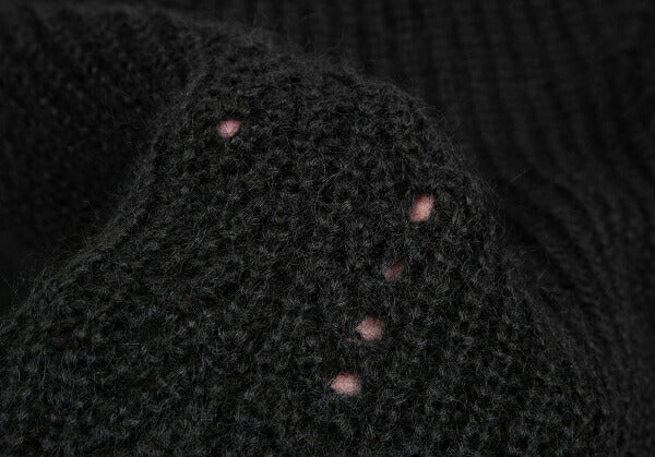 COMME des GARCONS Wool Low Gauge Knit Cardigan Black Size S