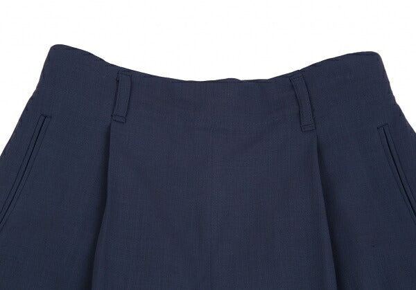 Jean Paul GAULTIER FEMME Wool Double Back Pants Blue Size 42