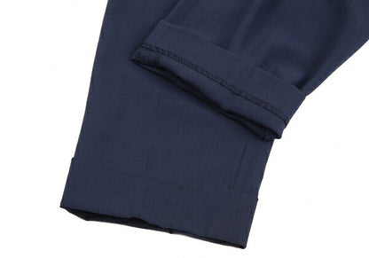 Jean Paul GAULTIER FEMME Wool Double Back Pants Blue Size 42