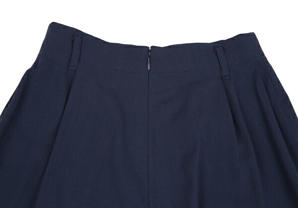 Jean Paul GAULTIER FEMME Wool Double Back Pants Blue Size 42