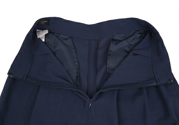 Jean Paul GAULTIER FEMME Wool Double Back Pants Blue Size 42